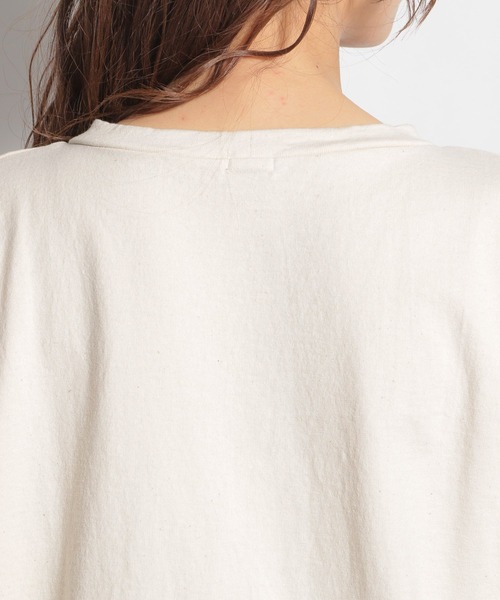 ichi（イチ）の「【ichi(イチ)】ビッグカットソーワンピース（ワンピース・レディース・ブラック/カーキ/ナチュラル・FREE）」の17枚目の写真