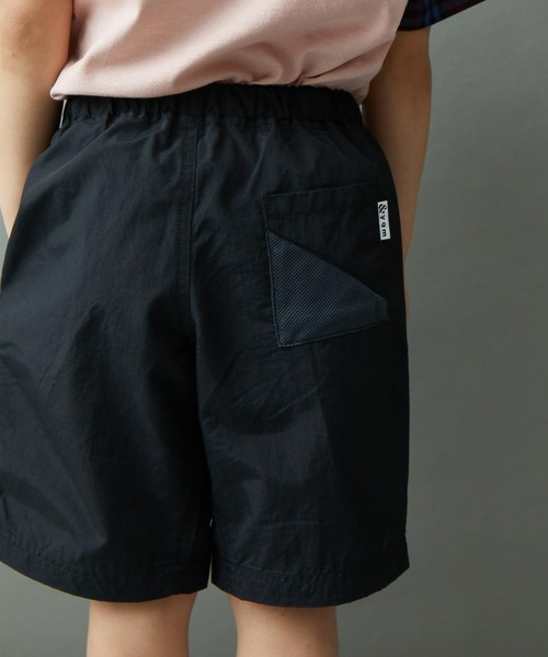 &yam(アンドヤム)の「水陸両用 速乾素材 ベルト付き配色ポケットショートパンツ(その他パンツ・キッズ・グリーン/ブラウン/オレンジ/ブラック/ベージュ・110-120cm/140-150cm/130-140cm/150-160cm/120-130cm)」の10枚目の写真