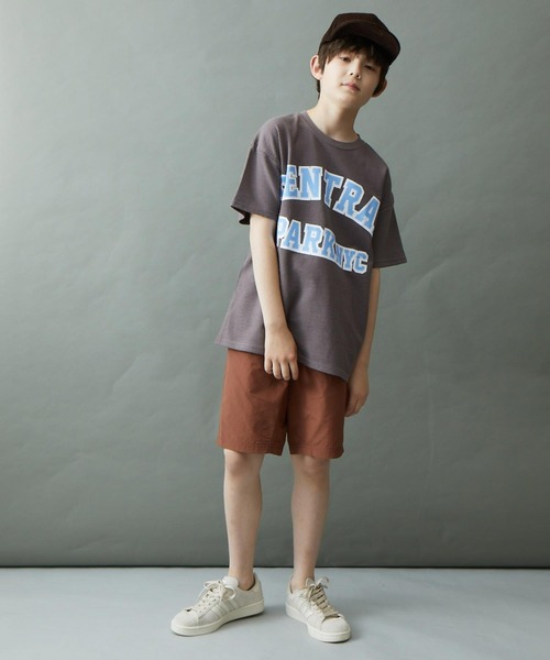 &yam(アンドヤム)の「水陸両用 速乾素材 ベルト付き配色ポケットショートパンツ(その他パンツ・キッズ・グリーン/ブラウン/オレンジ/ブラック/ベージュ・110-120cm/140-150cm/130-140cm/150-160cm/120-130cm)」の11枚目の写真