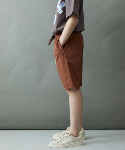 &yam(アンドヤム)の「水陸両用 速乾素材 ベルト付き配色ポケットショートパンツ(その他パンツ・キッズ・グリーン/ブラウン/オレンジ/ブラック/ベージュ・110-120cm/140-150cm/130-140cm/150-160cm/120-130cm)」の12枚目の写真