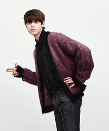 DISCOVERED | DISCOVERED ディスカバード / SHAGGY KNIT CARDIGAN シャギーニットカーディガン / DC-AW21-KN-06(カーディガン/ボレロ)