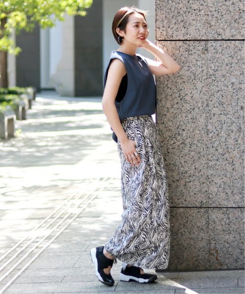 JOINT WORKS(ジョイントワークス)の「J-ヘビーオンスノースリーブTシャツ(Tシャツ/カットソー・レディース・ホワイト/ピンク/スミクロ・FREE)」の19枚目の写真