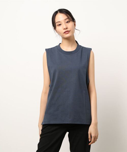 JOINT WORKS(ジョイントワークス)の「J-ヘビーオンスノースリーブTシャツ(Tシャツ/カットソー・レディース・ホワイト/ピンク/スミクロ・FREE)」の14枚目の写真