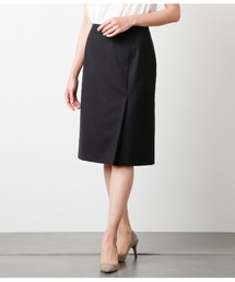 NEWYORKER（ニューヨーカー）の「【ウォッシャブル】モヘヤ混 タックアシンメトリースカート（スカート）」