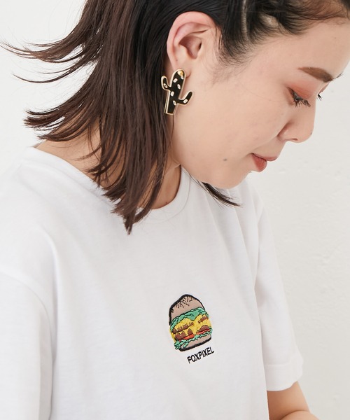 WEB限定)サボテンピアス（ピアス（両耳用））｜ear PAPILLONNER