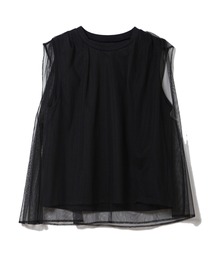 DRWCYS | チュールレイヤードトップス(Tシャツ/カットソー)