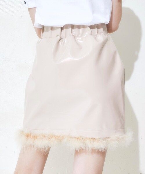 KOL ME BABY(コルミーベイビー)の「◆Puppy Skirt(スカート・レディース・ライトベージュ・00)」の3枚目の写真