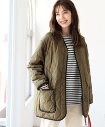 B:MING by BEAMS | UNIVERSAL OVERALL × B:MING by BEAMS / 別注 キルト ジャケット 21AW(その他アウター)