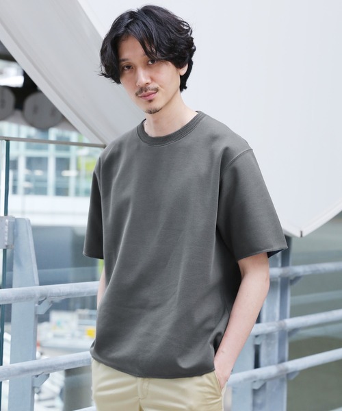GLOBAL WORK（グローバルワーク）の「カノコWフェイスTee/942518（Tシャツ/カットソー・メンズ・ライトグリーン/ブラウン/ライトベージュ/ネイビー・X-LARGE/LARGE/MEDIUM/SMALL）」の9枚目の写真
