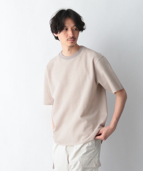 GLOBAL WORK（グローバルワーク）の「カノコWフェイスTee/942518（Tシャツ/カットソー・メンズ・ライトグリーン/ブラウン/ライトベージュ/ネイビー・X-LARGE/LARGE/MEDIUM/SMALL）」の13枚目の写真