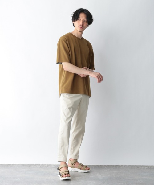 GLOBAL WORK（グローバルワーク）の「カノコWフェイスTee/942518（Tシャツ/カットソー・メンズ・ライトグリーン/ブラウン/ライトベージュ/ネイビー・X-LARGE/LARGE/MEDIUM/SMALL）」の10枚目の写真