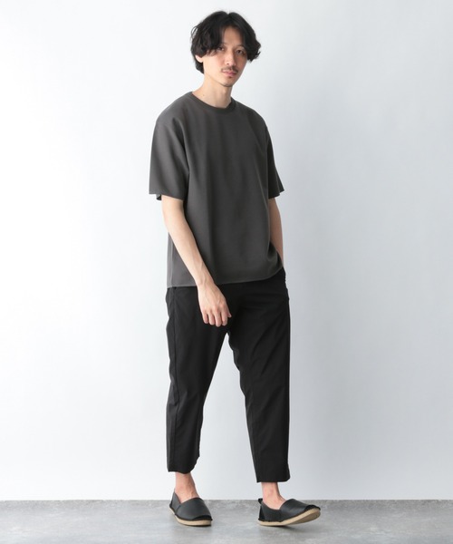 GLOBAL WORK（グローバルワーク）の「カノコWフェイスTee/942518（Tシャツ/カットソー・メンズ・ライトグリーン/ブラウン/ライトベージュ/ネイビー・X-LARGE/LARGE/MEDIUM/SMALL）」の15枚目の写真