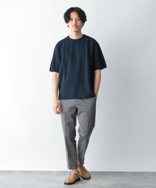 GLOBAL WORK（グローバルワーク）の「カノコWフェイスTee/942518（Tシャツ/カットソー・メンズ・ライトグリーン/ブラウン/ライトベージュ/ネイビー・X-LARGE/LARGE/MEDIUM/SMALL）」の16枚目の写真