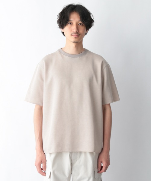 GLOBAL WORK（グローバルワーク）の「カノコWフェイスTee/942518（Tシャツ/カットソー・メンズ・ライトグリーン/ブラウン/ライトベージュ/ネイビー・X-LARGE/LARGE/MEDIUM/SMALL）」の18枚目の写真
