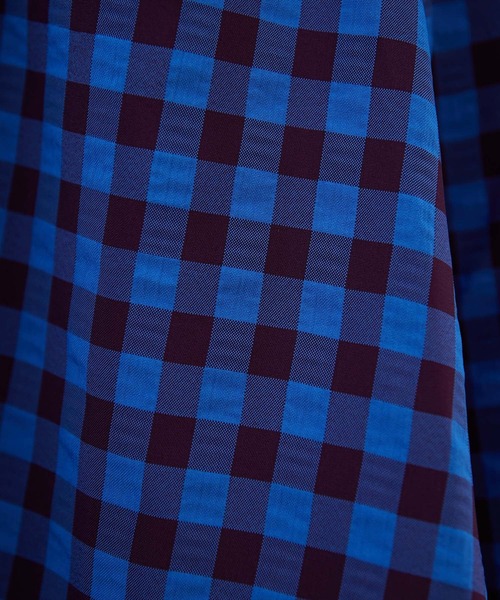 CIAOPANIC TYPY(チャオパニックティピー)の「ギンガムAラインワンピース(ワンピース・レディース・ブルー/グリーン・ONE SIZE)」の10枚目の写真