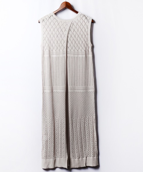 Brownie（ブラウニー）の「Brownie　BACK重ねベストワンピース（ワンピース・レディース・ベージュ/ライトグレー/モカ・FREE）」の8枚目の写真