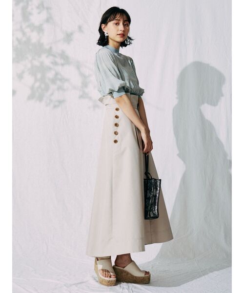 MERCURYDUO(マーキュリーデュオ)の「ジャカード2WAYミニポシェット(ハンドバッグ・レディース・ベージュ/ブラウン・FREE)」の8枚目の写真