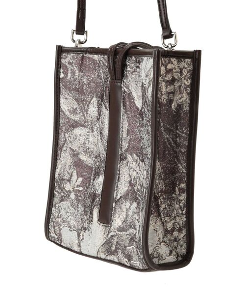 MERCURYDUO(マーキュリーデュオ)の「ジャカード2WAYミニポシェット(ハンドバッグ・レディース・ベージュ/ブラウン・FREE)」の22枚目の写真