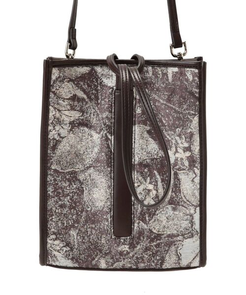 MERCURYDUO(マーキュリーデュオ)の「ジャカード2WAYミニポシェット(ハンドバッグ・レディース・ベージュ/ブラウン・FREE)」の17枚目の写真