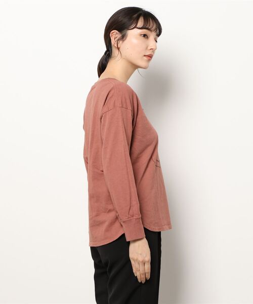 NOMBRE IMPAIR（ノンブルアンペール）の「CAT PT ロンTEE（Tシャツ/カットソー・レディース・ホワイト/パープル/ブラウン・FREE）」の14枚目の写真