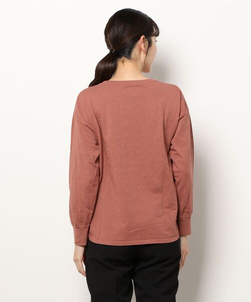 NOMBRE IMPAIR（ノンブルアンペール）の「CAT PT ロンTEE（Tシャツ/カットソー・レディース・ホワイト/パープル/ブラウン・FREE）」の15枚目の写真