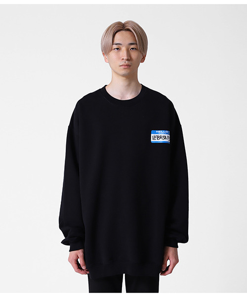 VETEMENTS（ヴェトモン）の「VETEMENTS / ヴェトモン：MY NAME IS VETEMENTS SWEATSHIRT：UA52TR630[RIP]（スウェット・メンズ・ブラック/ホワイト・S/L/M/XL）」の16枚目の写真