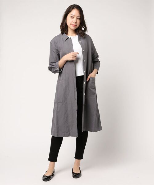 ブランド古着 シャツワンピース シャツワンピース Mhl エムエイチエル のファッション通販 Zozoused