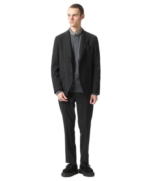 uniform experiment(ユニフォームエクスペリメント)の「TR STRETCH 3BUTTON JACKET(テーラードジャケット・メンズ・チャコールグレー/グレー・2/3/4/1)」の18枚目の写真