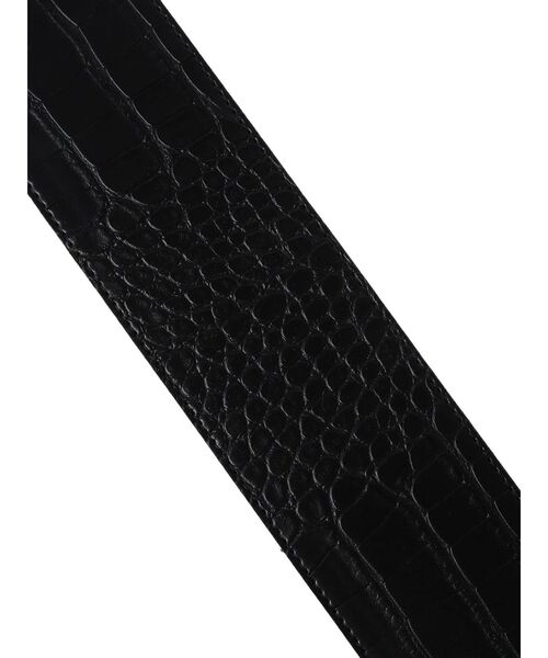 GYDA（ジェイダ）の「クロコPATTERNワイドベルト（ベルト・レディース・ブラック/ブラウン・FREE）」の5枚目の写真