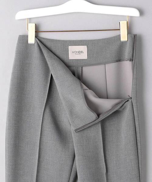 VONDEL（フォンデル）の「＜VONDEL（フォンデル）＞メランジ フレア パンツ（その他パンツ・レディース・ブラック/グレー・38/36）」の4枚目の写真