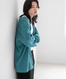 LOWRYS FARM | ウスモチモチクルーミドルカーディガン　218154(カーディガン/ボレロ)