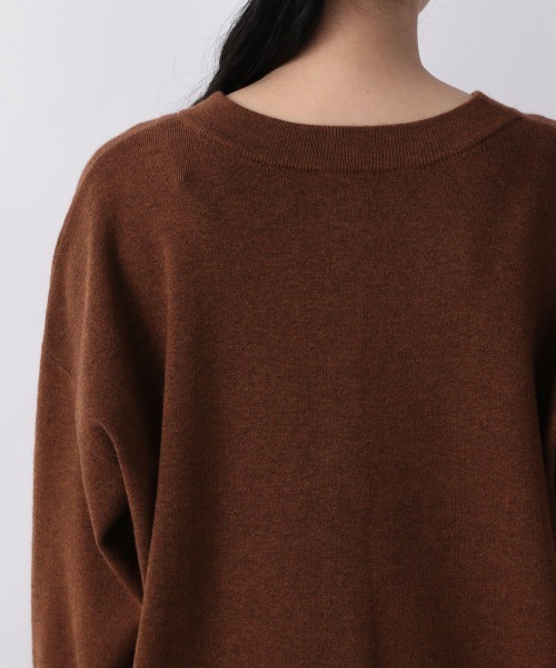 LOWRYS FARM(ローリーズファーム)の「ウスモチモチクルーミドルカーディガン 218154(カーディガン/ボレロ・レディース・アイボリー/ブラック/ダークブラウン/ブルー/ピンク/グリーン・FREE)」の10枚目の写真