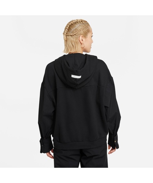 NIKE（ナイキ）の「ナイキ NIKE ナイキ ウィメンズ NSW ICN CLSH プルオーバー L/S フーディ FT（パーカー・レディース・ブラック・S/M/L/XL）」の5枚目の写真