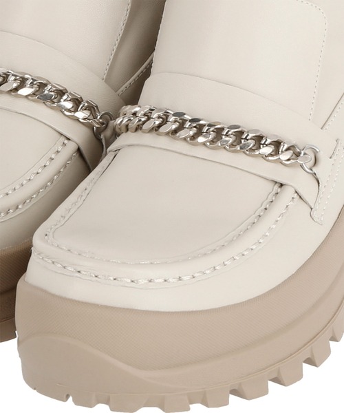 G.V.G.V.（ジーヴィージーヴィー）の「LOAFER ANKLE BOOTS（ブーツ・レディース・ブラック/ベージュ/カーキ・S/M/L）」の20枚目の写真