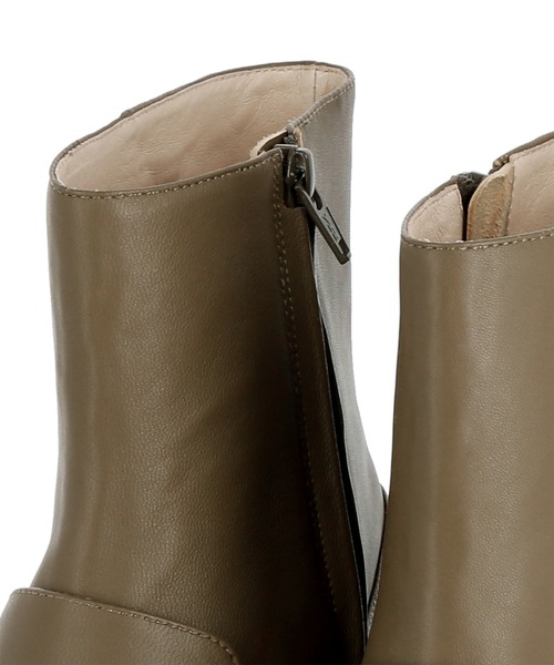 G.V.G.V.（ジーヴィージーヴィー）の「LOAFER ANKLE BOOTS（ブーツ・レディース・ブラック/ベージュ/カーキ・S/M/L）」の17枚目の写真