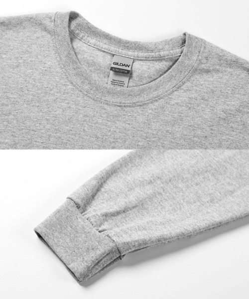 GILDAN（ギルダン）の「GILDAN ギルダン ポケット付き ビッグシルエット オーバーサイズ 無地 ロンT（Tシャツ/カットソー・メンズ・ネイビー/オレンジ系その他/ホワイト/ブラック/グレー系その他/グリーン系その他・MEDIUM/SMALL/X-LARGE/LARGE）」の21枚目の写真