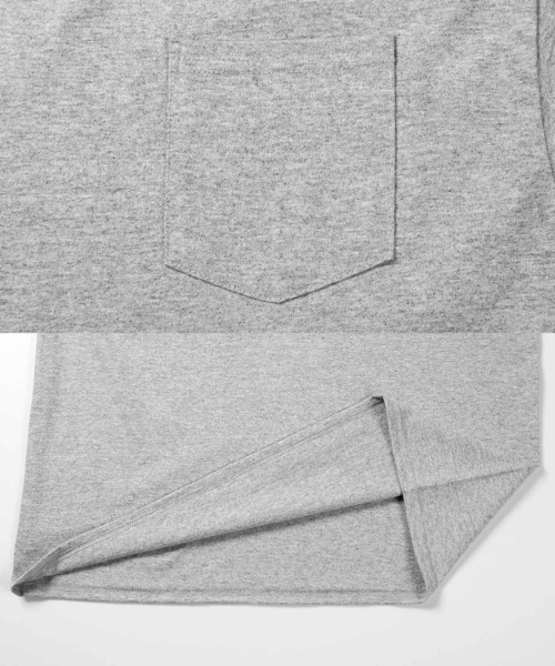 GILDAN（ギルダン）の「GILDAN ギルダン ポケット付き ビッグシルエット オーバーサイズ 無地 ロンT（Tシャツ/カットソー・メンズ・ネイビー/オレンジ系その他/ホワイト/ブラック/グレー系その他/グリーン系その他・MEDIUM/SMALL/X-LARGE/LARGE）」の19枚目の写真