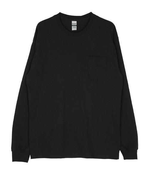 GILDAN（ギルダン）の「GILDAN ギルダン ポケット付き ビッグシルエット オーバーサイズ 無地 ロンT（Tシャツ/カットソー・メンズ・ネイビー/オレンジ系その他/ホワイト/ブラック/グレー系その他/グリーン系その他・MEDIUM/SMALL/X-LARGE/LARGE）」の15枚目の写真