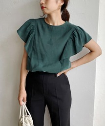 CAPRICIEUX LE'MAGE | フリルフレンチブラウス(シャツ/ブラウス)