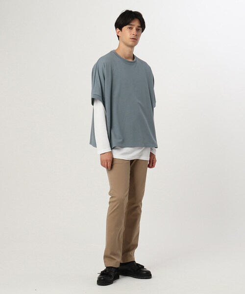 tk.TAKEO KIKUCHI（ティーケータケオキクチ）の「◆ストレッチチノパンツ（その他パンツ・メンズ・ブラック/オリーブ/ベージュ/グレー系4・01/02/03/04）」の10枚目の写真