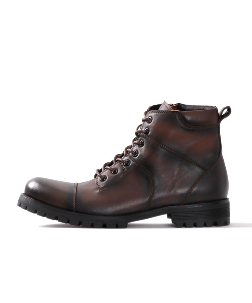 whoop-de-doo（フープディドゥ）の「タンクソールレースアップブーツ whoop-de-doo/フープディドゥ（ブーツ・メンズ・ブラック/キャメル/ブラック系その他/ブラック系その他2・42/43/44/40/41/39）」の4枚目の写真