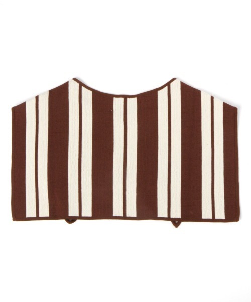 yuw（ユウ）の「JACQUARD KNIT COLLAR　236150（付け襟・レディース・ブラック/ブラウン/グリーン/ブルー/レッド/ブラック系その他・FREE）」の19枚目の写真