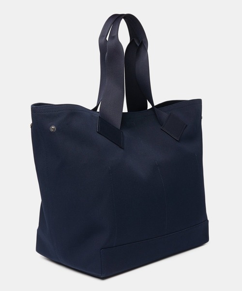 STUDIO NICHOLSON(スタジオニコルソン)の「【STUDIO NICHOLSON】 WATER REPLLNT CANVAS TOP HANDLE TOTE(トートバッグ・メンズ・カーキ/ダークネイビー・ONE SIZE)」の20枚目の写真