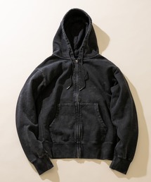 ピグメントダイ裏毛ジップパーカー『セットアップ対応』