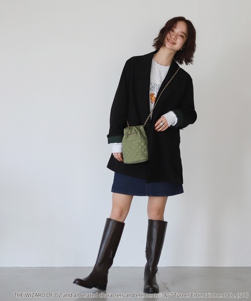 SLOBE citron.（スローブシトロン）の「SLOBE citron. The Wizard of OZ Dog TEE【手洗い可能】◆（Tシャツ/カットソー・レディース・グレー系その他・FREE）」の16枚目の写真