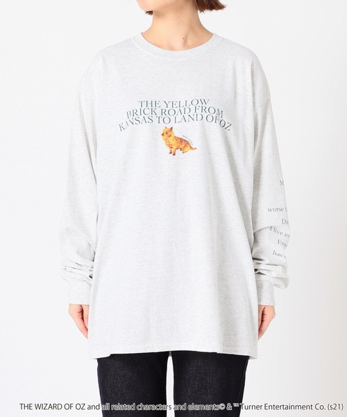 SLOBE citron.（スローブシトロン）の「SLOBE citron. The Wizard of OZ Dog TEE【手洗い可能】◆（Tシャツ/カットソー・レディース・グレー系その他・FREE）」の10枚目の写真