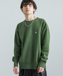 Champion | Champion チャンピオン リバースウィーブ 裏起毛クルーネックスウェットシャツトレーナー C3-Q017(スウェット)