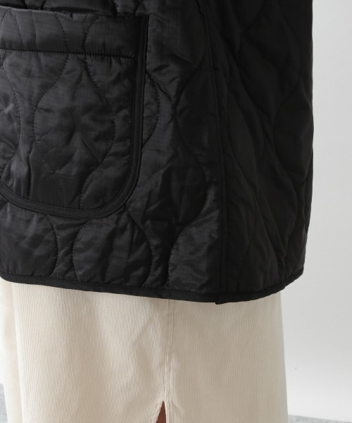 RAGEBLUE（レイジブルー）の「キルティングライナージャケット/954597（ブルゾン・レディース・ブラック/オリーブ・FREE）」の12枚目の写真