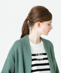 allureville（アルアバイル）の「ラクーンWフェイスコーディガン 