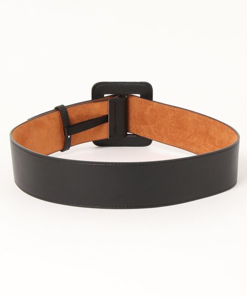 one way（ワンウェイ）の「【oneway】クルミバックル太ベルト（ベルト・レディース・ライトブラウン/ブラック・FREE）」の3枚目の写真